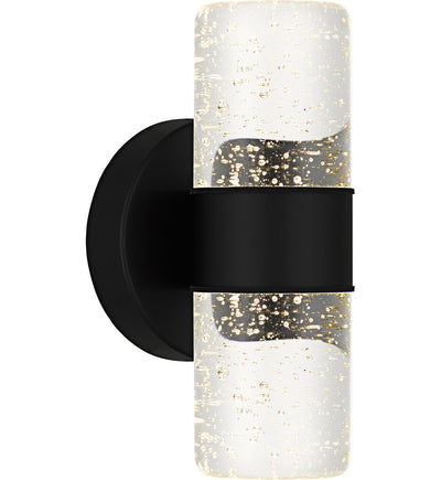 Quoizel - KAI8305MBK - Kaia 9.25" Outdoor Wall Sconce