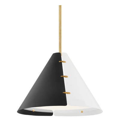 Hudson Valley - KBS1352701L-AGB - Split 20" Pendant
