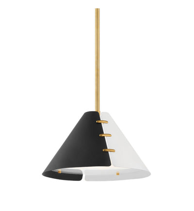 Hudson Valley - KBS1352701S-AGB - Split 14.5" Pendant