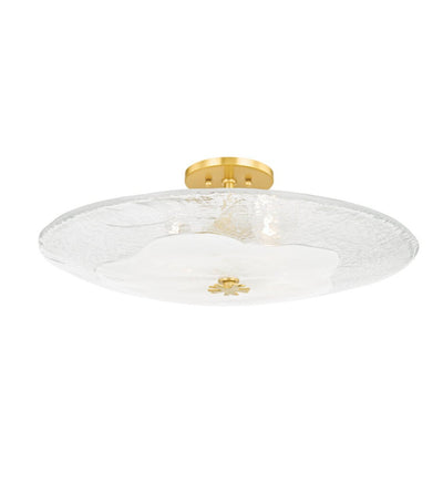 Hudson Valley - KBS1742504L-AGB - Lago 24" Flush Mount