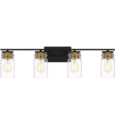 Quoizel - KEE8632MBK - Keesey 32" Bath Vanity Light