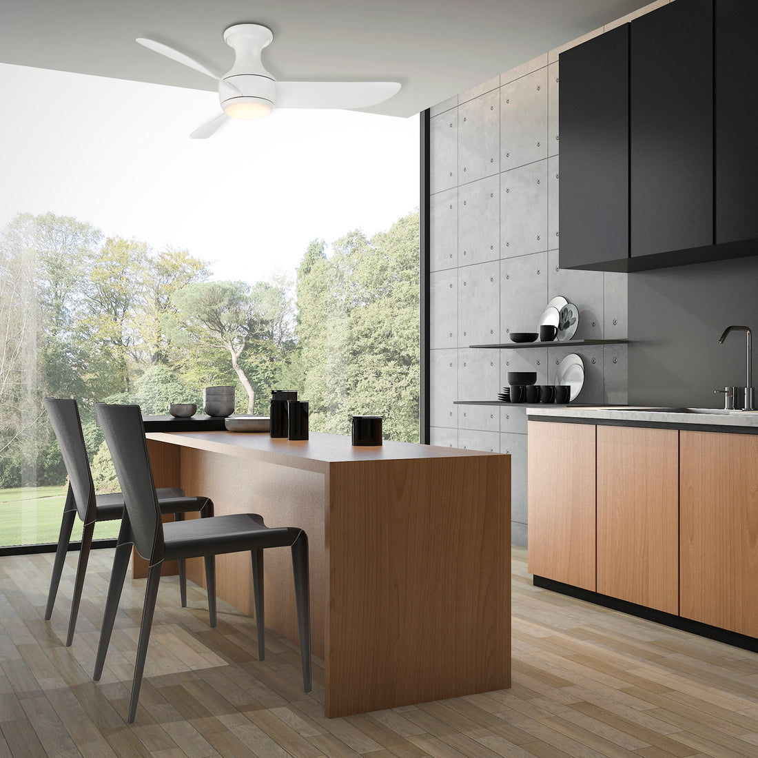 Kitchen Ceiling Fans with Lights