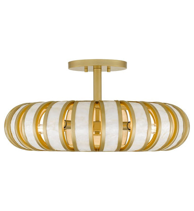 Quoizel - KNIG1722SGD - Knight 22-inch Semi-Flush Mount