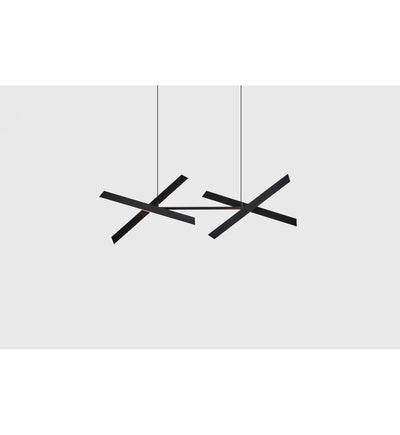 Seed Design - SLD-3983PL4-BK - Konnect 37.7" Pendant