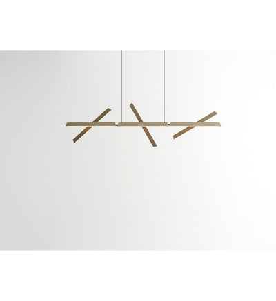 Seed Design - SLD-3983PL6-GLD - Konnect 56.8" Pendant