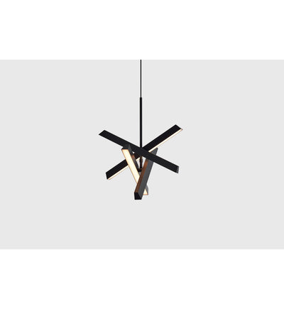 Seed Design - SLD-3983PV4-BK - Konnect 15.7" Pendant