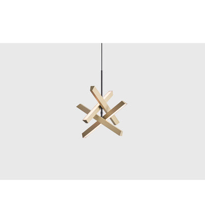 Seed Design - SLD-3983PV4-GLD - Konnect 15.7" Pendant