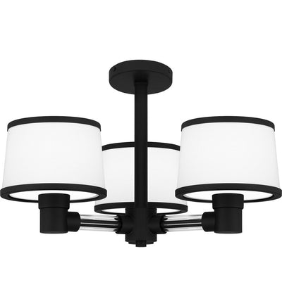 Quoizel - KYL1722MBK - Kylen 22" Semi Flush
