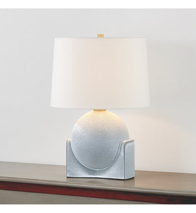 Hudson Valley - L4123-AGB/CRT - Leeston 22.75" Table Lamp