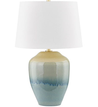 Hudson Valley - L6329-AGB/C05 - Montville 28.5" Table Lamp