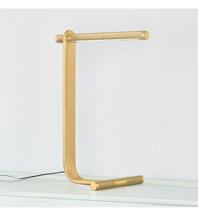 Hudson Valley - L7218-AGB - Deptford 18" Table Lamp