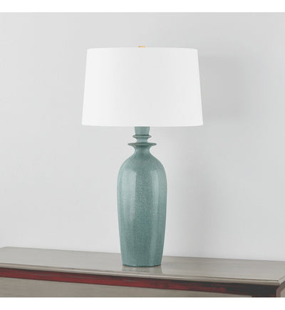 Hudson Valley - L8430-AGB/CRP - Bellmawr 32" Table Lamp