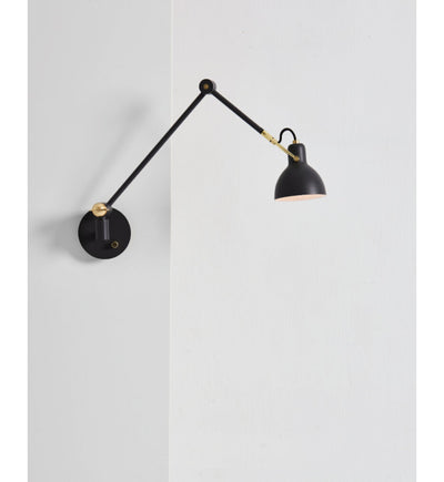 Seed Design - SQ-793MWRL-BK - Laito Gentle 15.7" Wall Sconce
