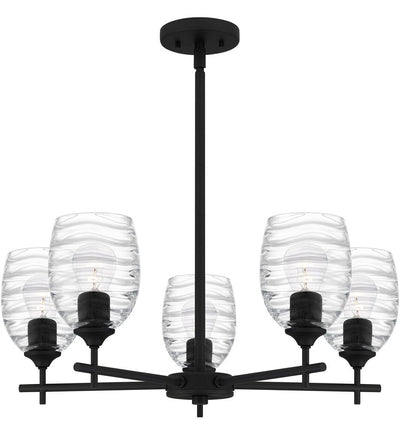 Quoizel - LCY5025MBK - Lucy 25" Chandelier