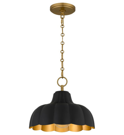 Quoizel - LEA1812MBK - Leanne 12-inch Pendant