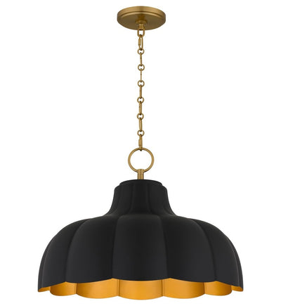Quoizel - LEA2820MBK - Leanne 19.5-inch Pendant