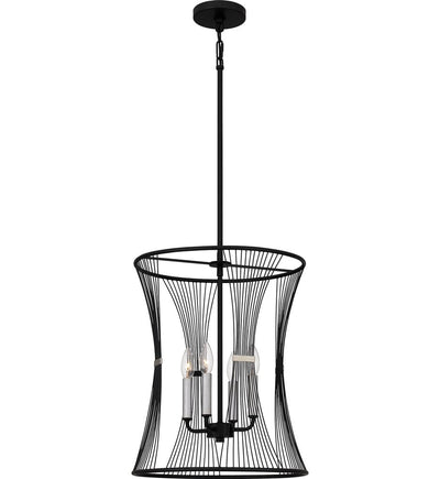 Quoizel - LEI2816MBK - Leiland 16" Pendant