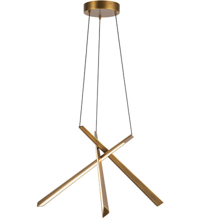 Kuzco - CH68127-VB-UNV - Lex 26.625" Chandelier