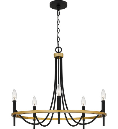 Quoizel - LGR5026MBK - Legare 26" Chandelier