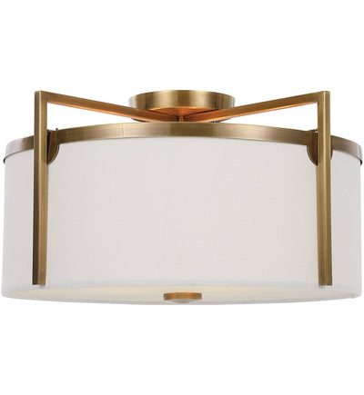 Uttermost - 22283 - Colfax 11.25" Semi-Flush