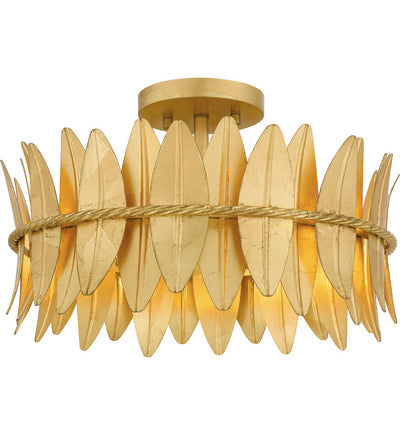 Quoizel - LIZ1716GFL - Liza 16" Semi-Flush Mount
