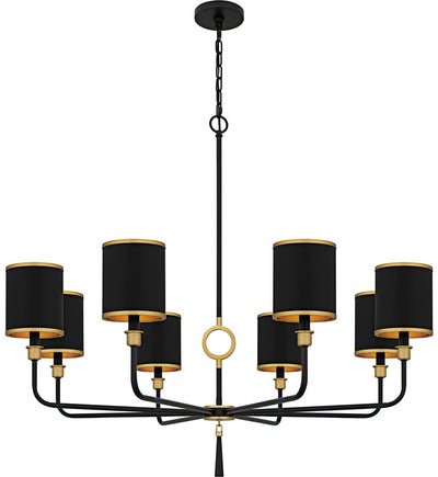 Quoizel - LKY5040MBK - Lockery 40" Chandelier