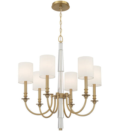 Crystorama - LLO-486-AG - Lloyd 26" Chandelier