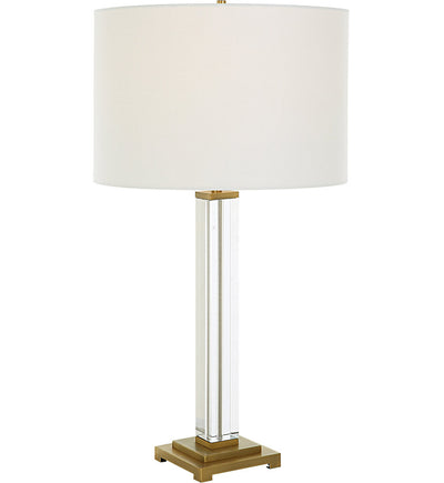 Uttermost - 30237 - Crystal Column 28" Table Lamp