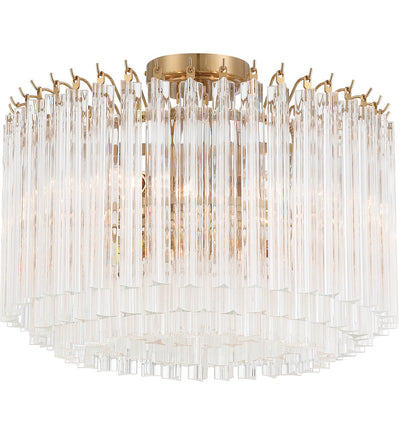 Crystorama - Lofton 18" Semi-Flush Mount
