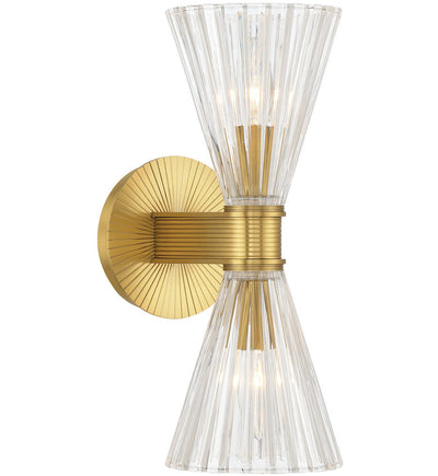Crystorama - Lotus 13.75-Inch Wall Sconce