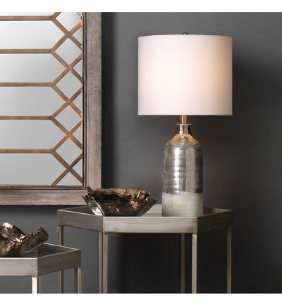 Lifestyle by JY - LS9VARNSLWH - Varnish 23.5" Table Lamp