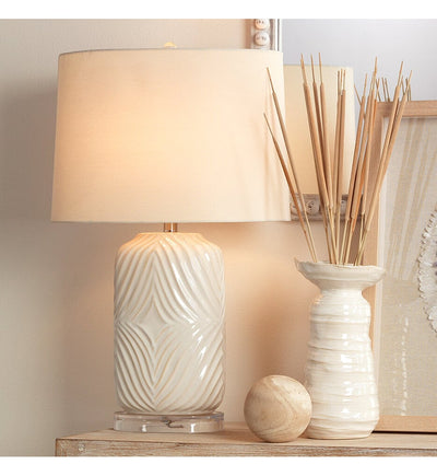 Lifestyle by JY - LSHARPERWH - Harper 27" Table Lamp