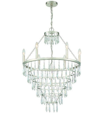 Crystorama - LUC-A9066-SA - Lucille 24" Chandelier