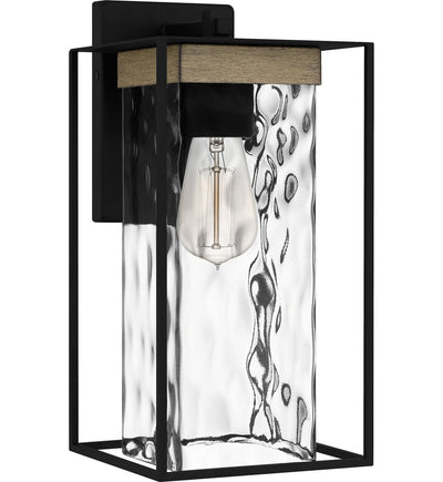 Quoizel - LWD8407MBK - Longwood 14.25" Outdoor Wall Sconce