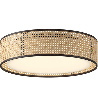Alora Mood - FM479016RB-5CCT - Lyla 16" Flush Mount