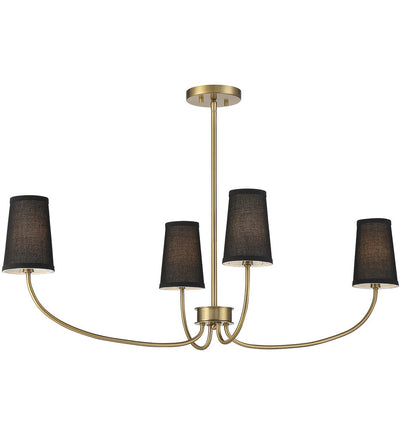 Meridian - M100104NB - Meridian 38" Chandelier
