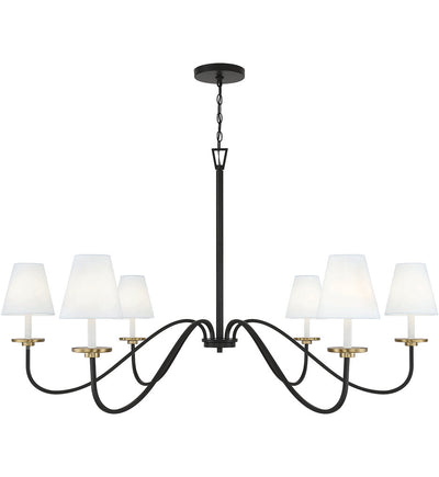 Meridian - M100106BNB - Meridian 60" Chandelier