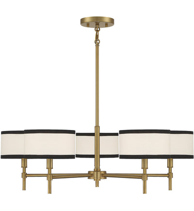 Meridian - M10011NB - Meridian 30" Chandelier
