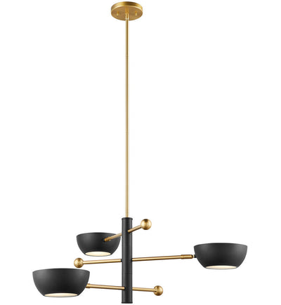 Meridian - Meridian 33.75" Chandelier