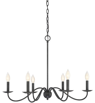 Meridian - M10042AI - Meridian 30" Chandelier