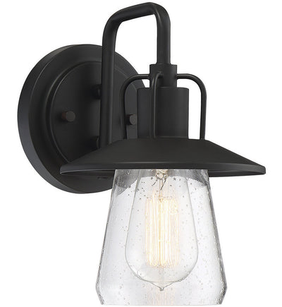 Meridian - M50022BK - Meridian 10.5" Outdoor Wall Sconce