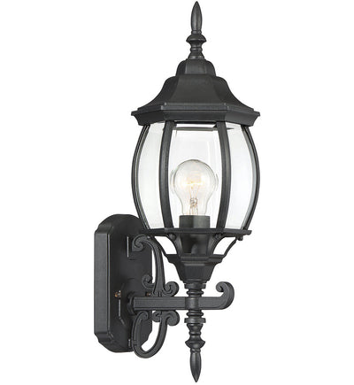 Meridian - M50054BK - Meridian 18" Outdoor Wall Lantern