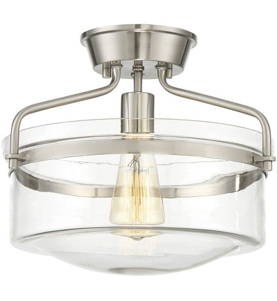 Meridian - Meridian 13.25" Semi-Flush Mount