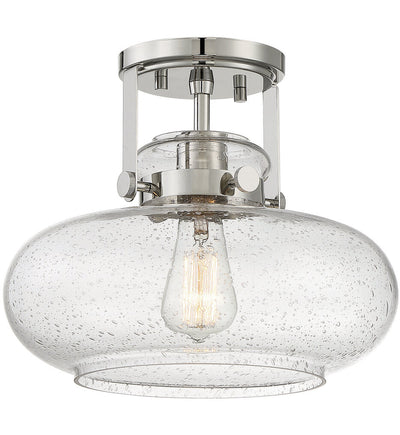 Meridian - Meridian 12" Semi-Flush Mount