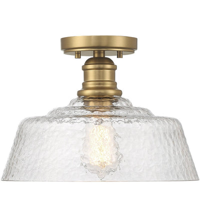 Meridian - Meridian 13" Semi-Flush Mount
