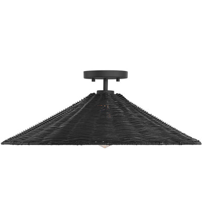 Meridian - Meridian 22" Semi-Flush Mount