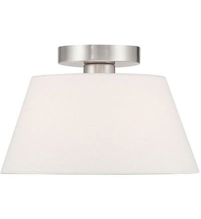 Meridian - Meridian 12" Semi-Flush Mount