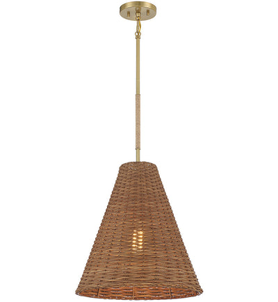 Meridian - M7036NRNB - Meridian 16" Pendant