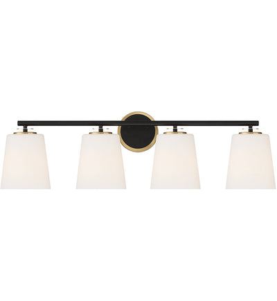 Meridian - M80079MBKNB - Meridian 28" Bath Vanity Light