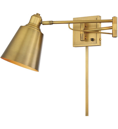 Meridian - M90047NB - Meridian 8.75" Wall Sconce